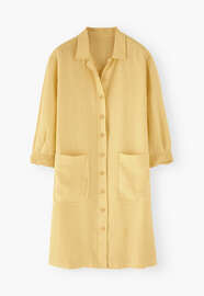 Shirtdress, Warm lemon, webstill