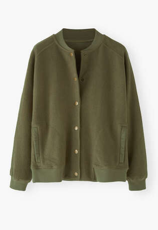 Jersey jacket, Moss, webstill
