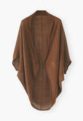 Cocoon cardi, Chestnut, webstill