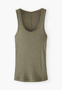 Scoop-neck vest, Bay green, webstill