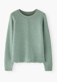 Raglan sweater, Ocean, webstill
