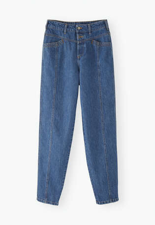 Mom jeans, Mid wash, webstill