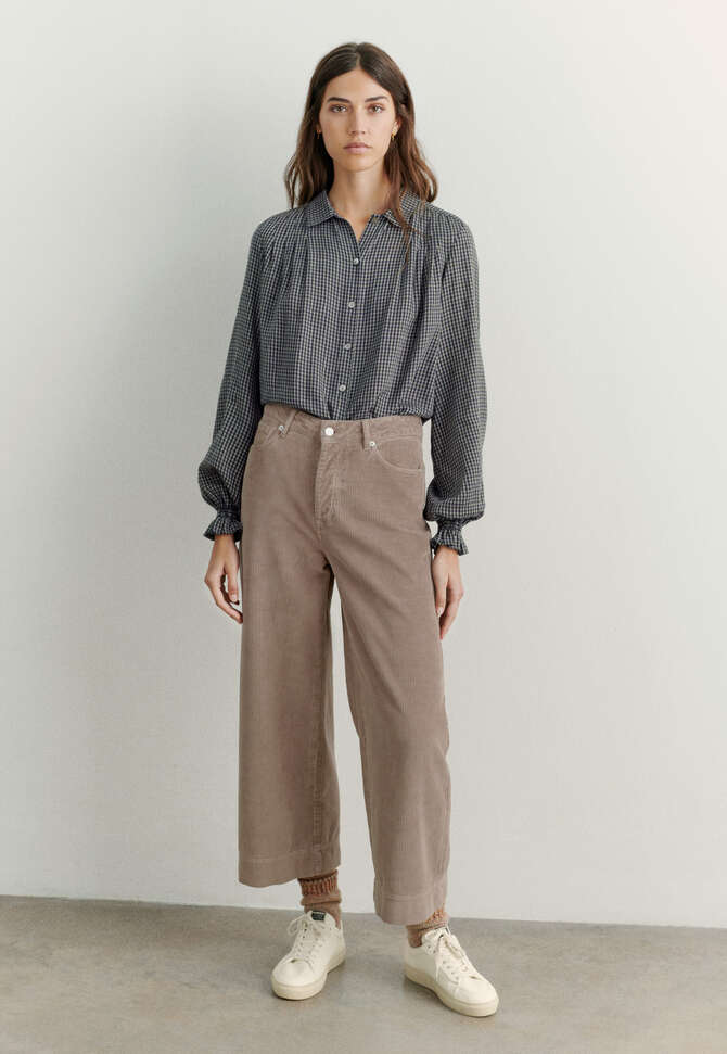 Checked shirt, Midnight forest, completeTheLook