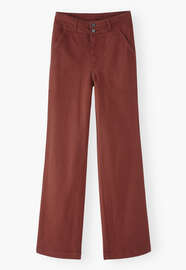 Flared trouser, Chilli plum, webstill