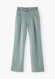 Wide-leg trousers, Dusty blue, webstill