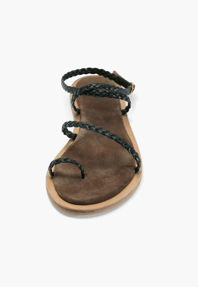 Strappy sandals, Black, completeTheLook