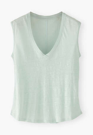 Jersey tank, Mint, webstill