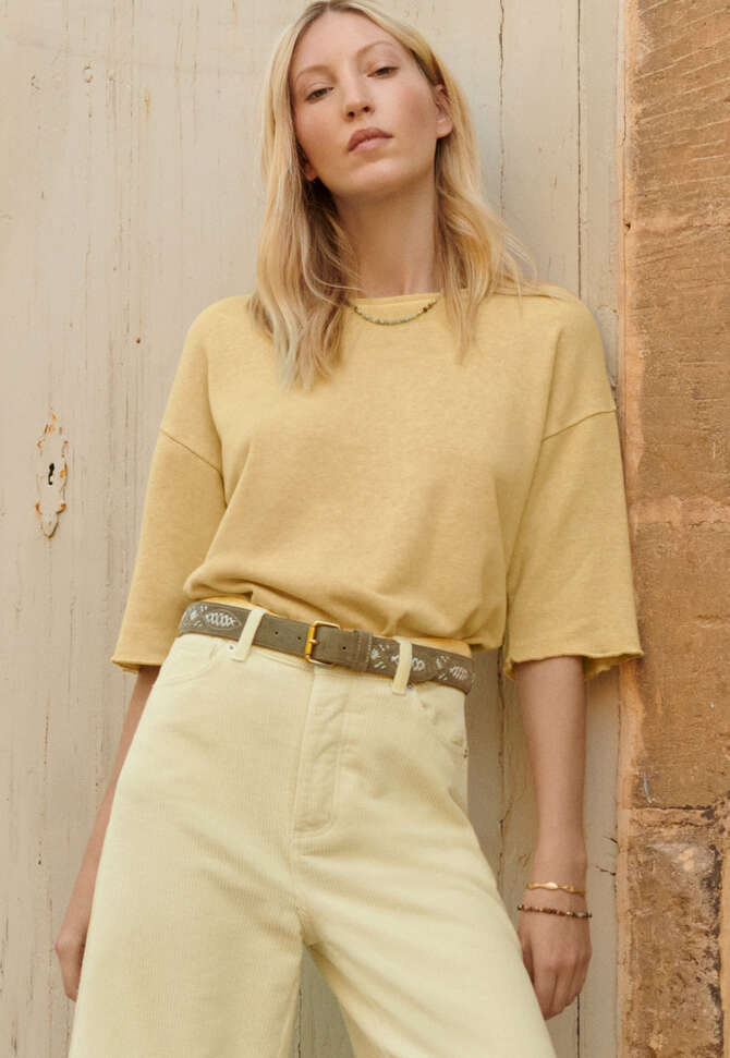 Suede belt, Khaki, completeTheLook