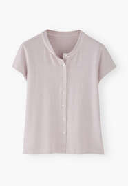 Button-through top, Soft lilac, webstill