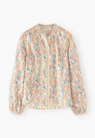 Printed blouse, Pearl sky, webstill