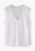 Jersey tank, White, webstill