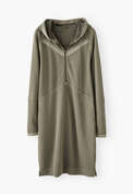 Sweatshirt dress, Khaki green, webstill