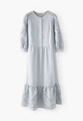 Lace-detail dress, Soft blue, webstill