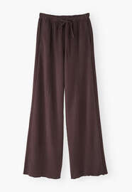 Wide-leg jogger, Espresso, webstill