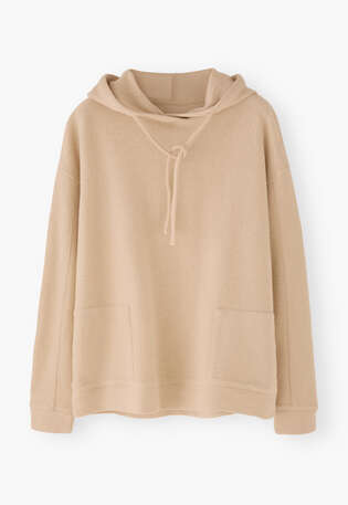Fleece hoodie, Blossom, webstill