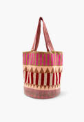 Shopping bag, Pink fawn, webstill