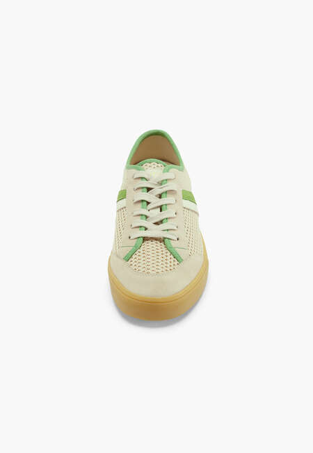 Lace-up trainers, Oat green, completeTheLook