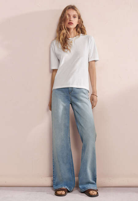 Boxy T-shirt, White, completeTheLook