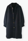 Checked jacket, Charcoal copper, webstill