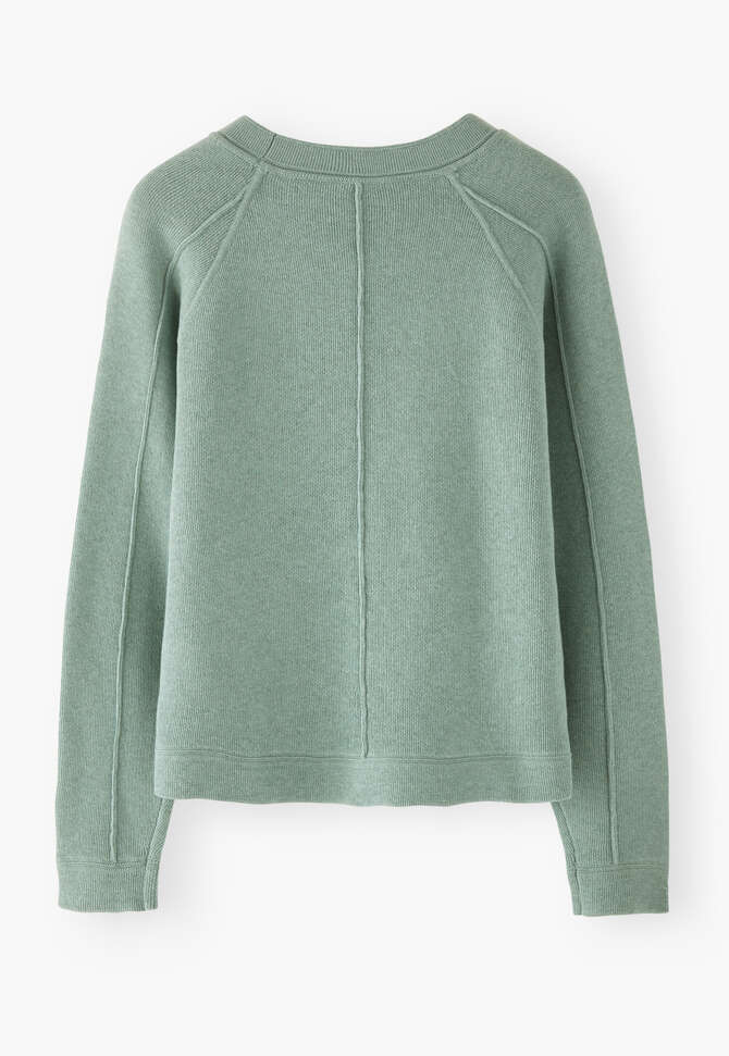 Raglan sweater, Ocean, completeTheLook