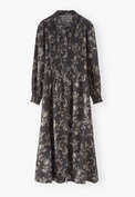 Printed dress, Monochrome, webstill
