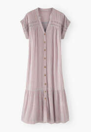 Mixed-check dress, Sky red, webstill