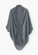 Cocoon cardi, Soft petrol, webstill