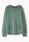 Relaxed hoodie, Dusty jade, webstill