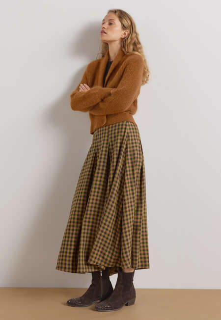 Lace-knit sweater, Espresso, completeTheLook
