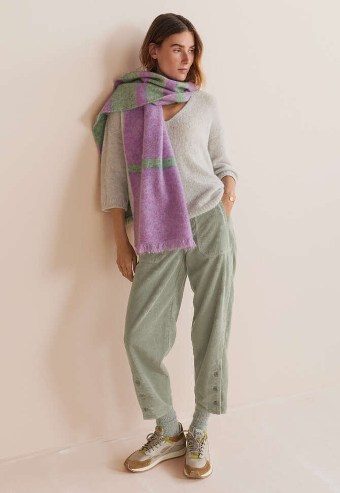 Relaxed carrot cords, Grey ice, completeTheLook