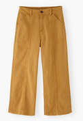 Wide-leg trousers, Ochre, webstill