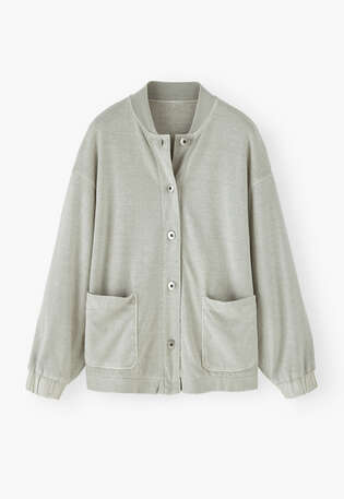 Jersey jacket, Pale duck-egg, webstill