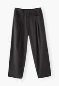 Stitch-detail trousers, Charcoal, webstill