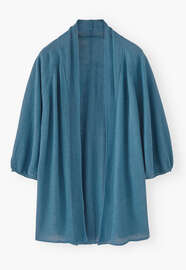 Cocoon cardigan, Cerulean, webstill