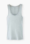 Scoop-neck vest, Ice blue, webstill