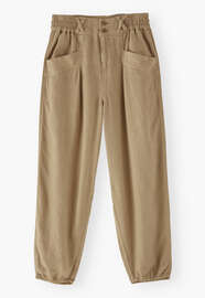 Balloon trousers, Pale khaki, webstill