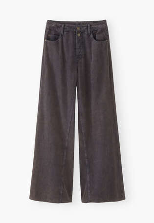 Cord trousers, Charcoal, webstill