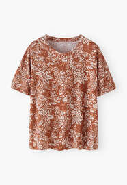 Printed T-shirt, Rust, webstill