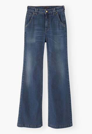 Flared jeans, Vintage dark, webstill