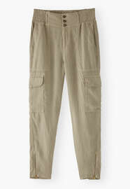 Cargo trousers, Pale khaki, webstill