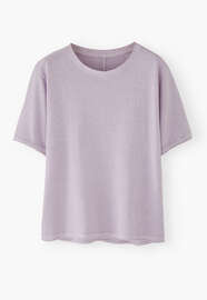 Boxy T-shirt, Lilac mist, webstill