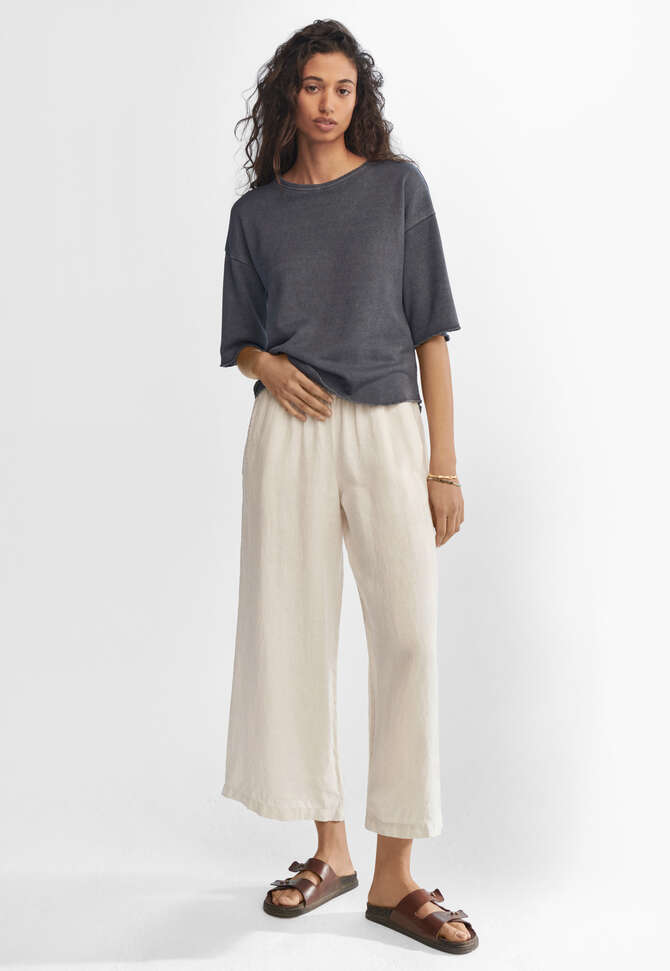 Loopback T-shirt, Grey steel, completeTheLook
