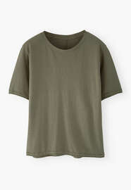 Boxy T-shirt, Forest green, webstill