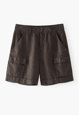 Utility shorts, Dark chocolate, webstill