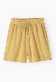 Towelling shorts, Lemon, webstill