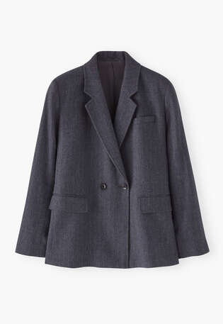 Blazer, Dark grey, webstill
