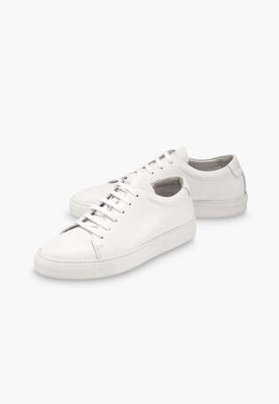 Lace-up trainers, White, webstill