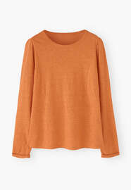 Long-sleeve top, Apricot sun, webstill