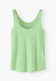 Scoop-neck vest, Mint green, webstill