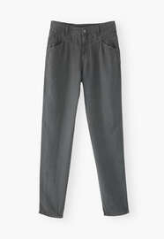 High-waisted trousers, Slate, webstill